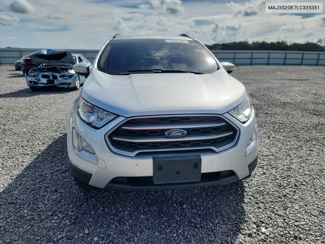 2020 FORD ECOSPORT VIN MAJ3S2GE7LC335351 — фото 5