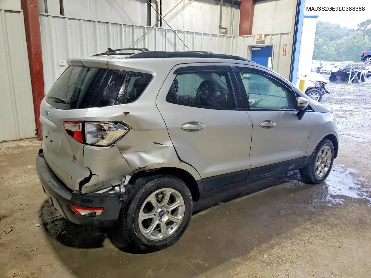 2020 FORD ECOSPORT VIN MAJ3S2GE9LC388388 — фото 3
