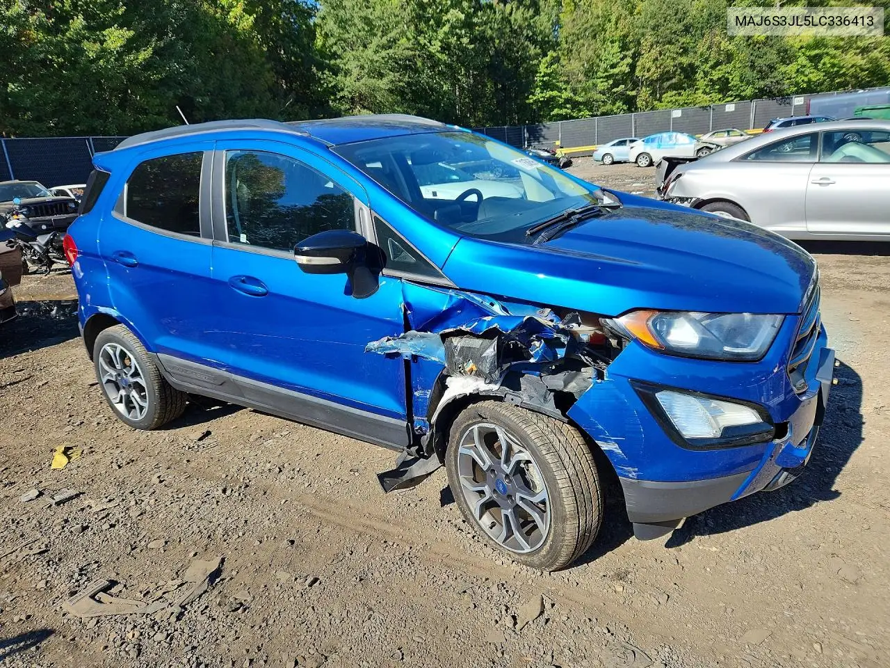 2020 FORD ECOSPORT VIN MAJ6S3JL5LC336413 — фото 4