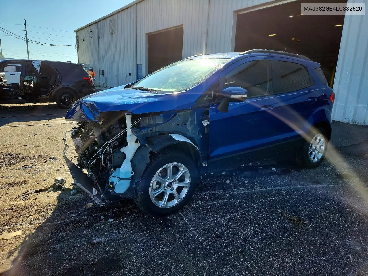 FORD ECOSPORT 2020, VIN MAJ3S2GE4LC332620