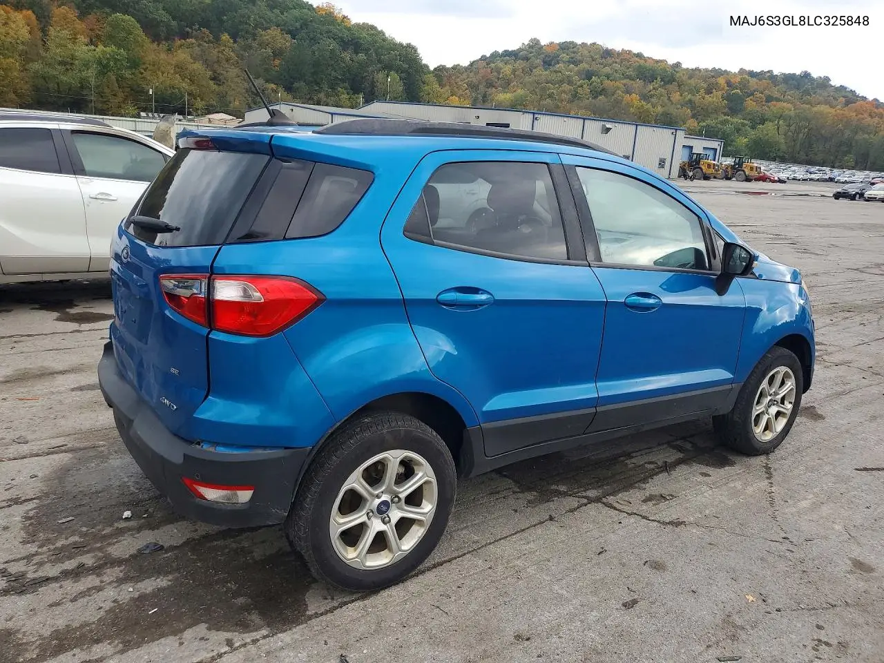 2020 FORD ECOSPORT VIN MAJ6S3GL8LC325848 — фото 3