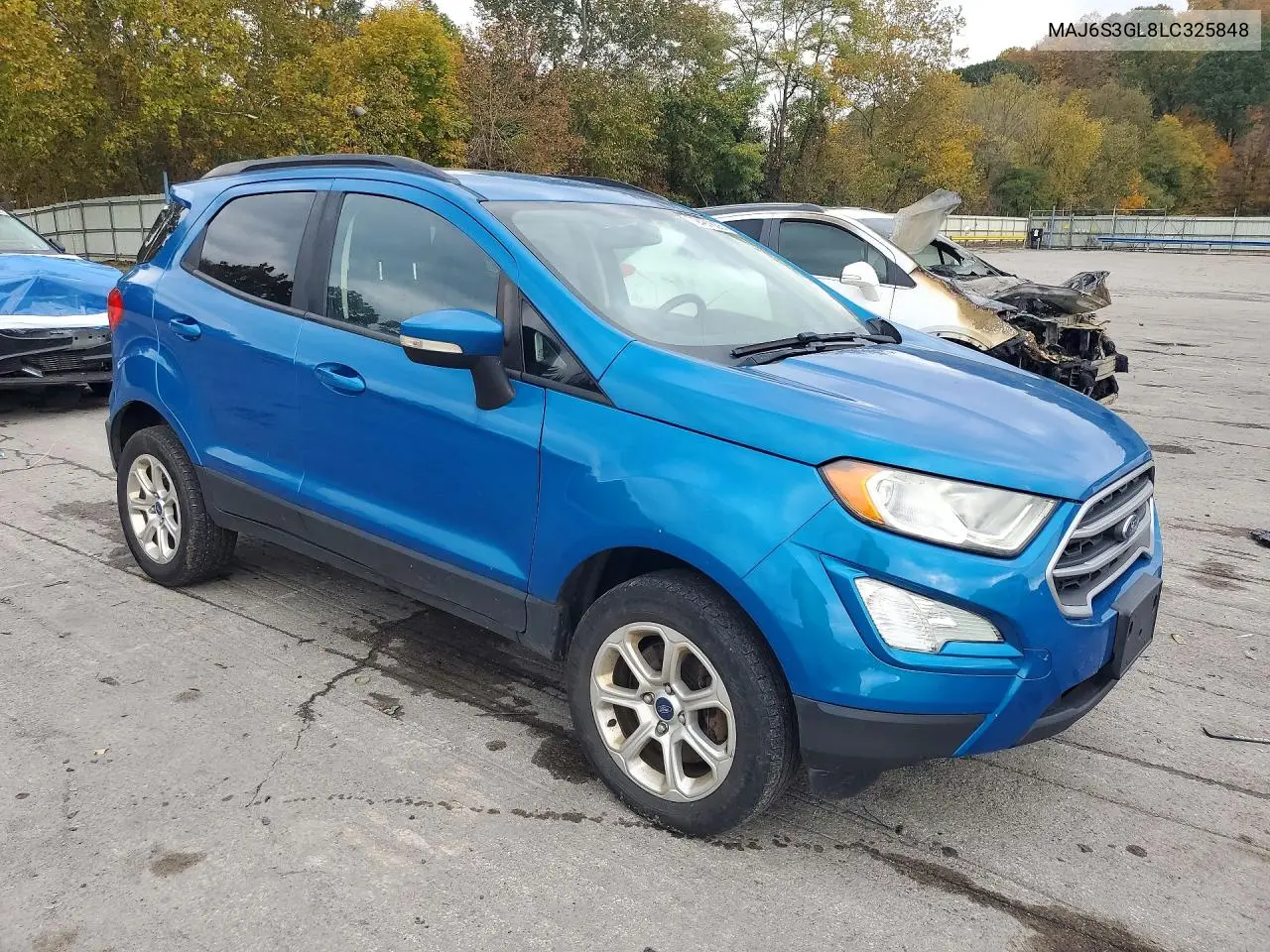 2020 FORD ECOSPORT VIN MAJ6S3GL8LC325848 — фото 4