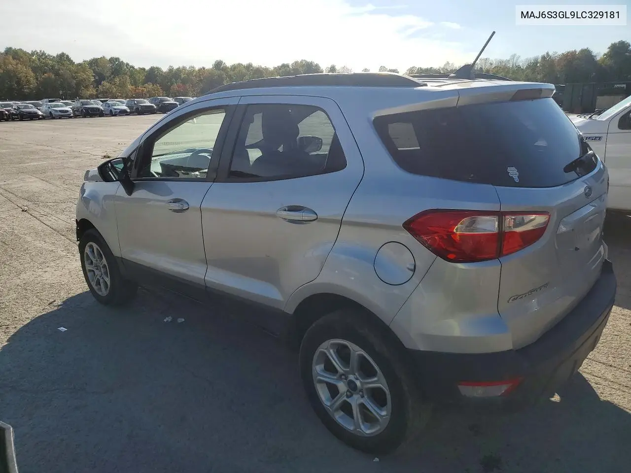 2020 FORD ECOSPORT VIN MAJ6S3GL9LC329181 — фото 2