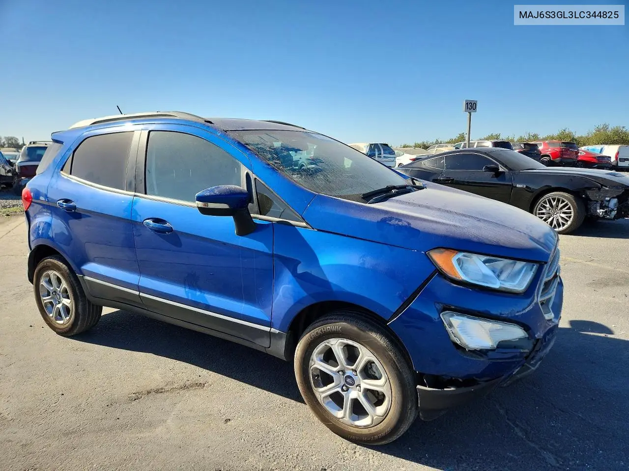 2020 FORD ECOSPORT VIN MAJ6S3GL3LC344825 — фото 4