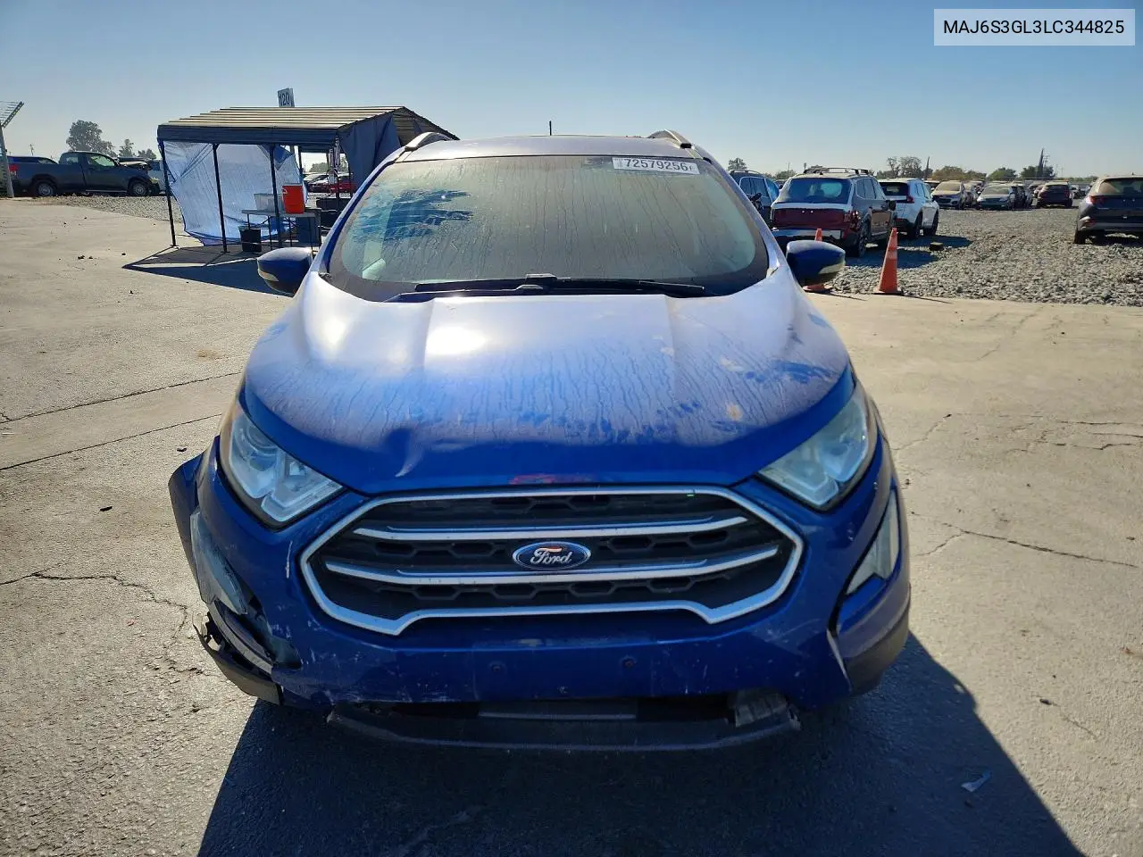 2020 FORD ECOSPORT VIN MAJ6S3GL3LC344825 — фото 5