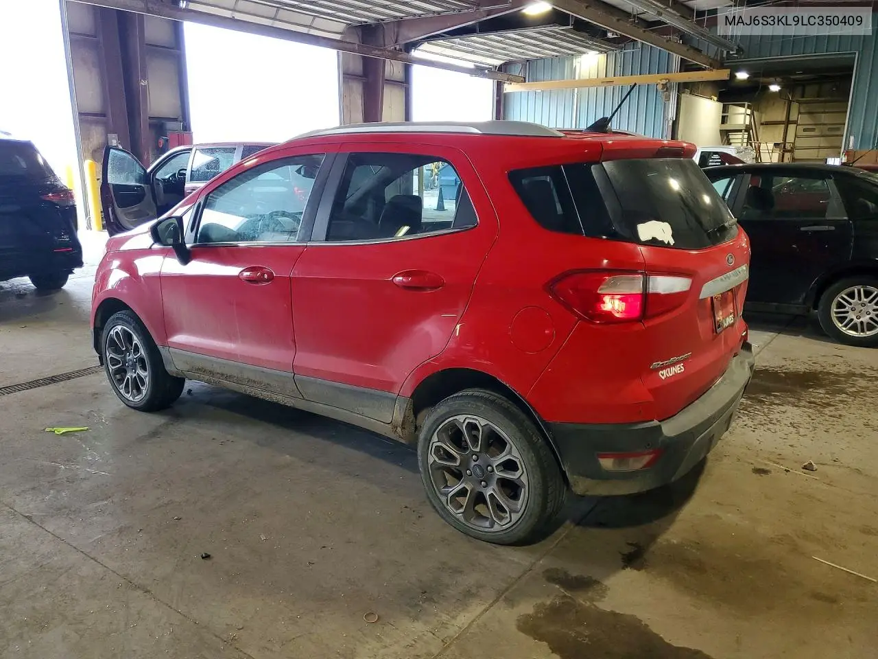 2020 FORD ECOSPORT VIN MAJ6S3KL9LC350409 — фото 2
