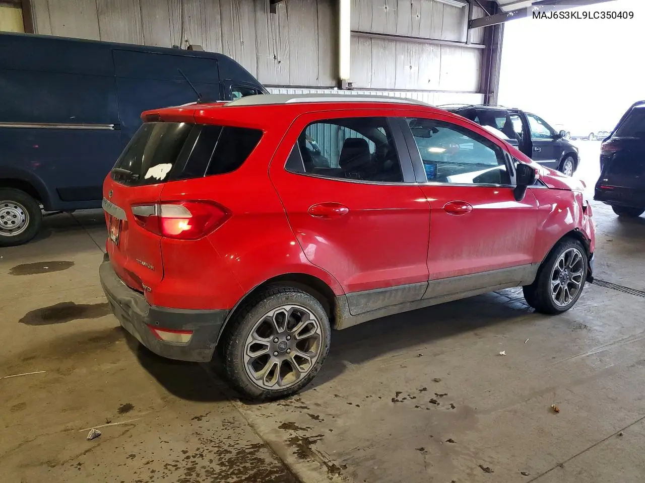 2020 FORD ECOSPORT VIN MAJ6S3KL9LC350409 — фото 3