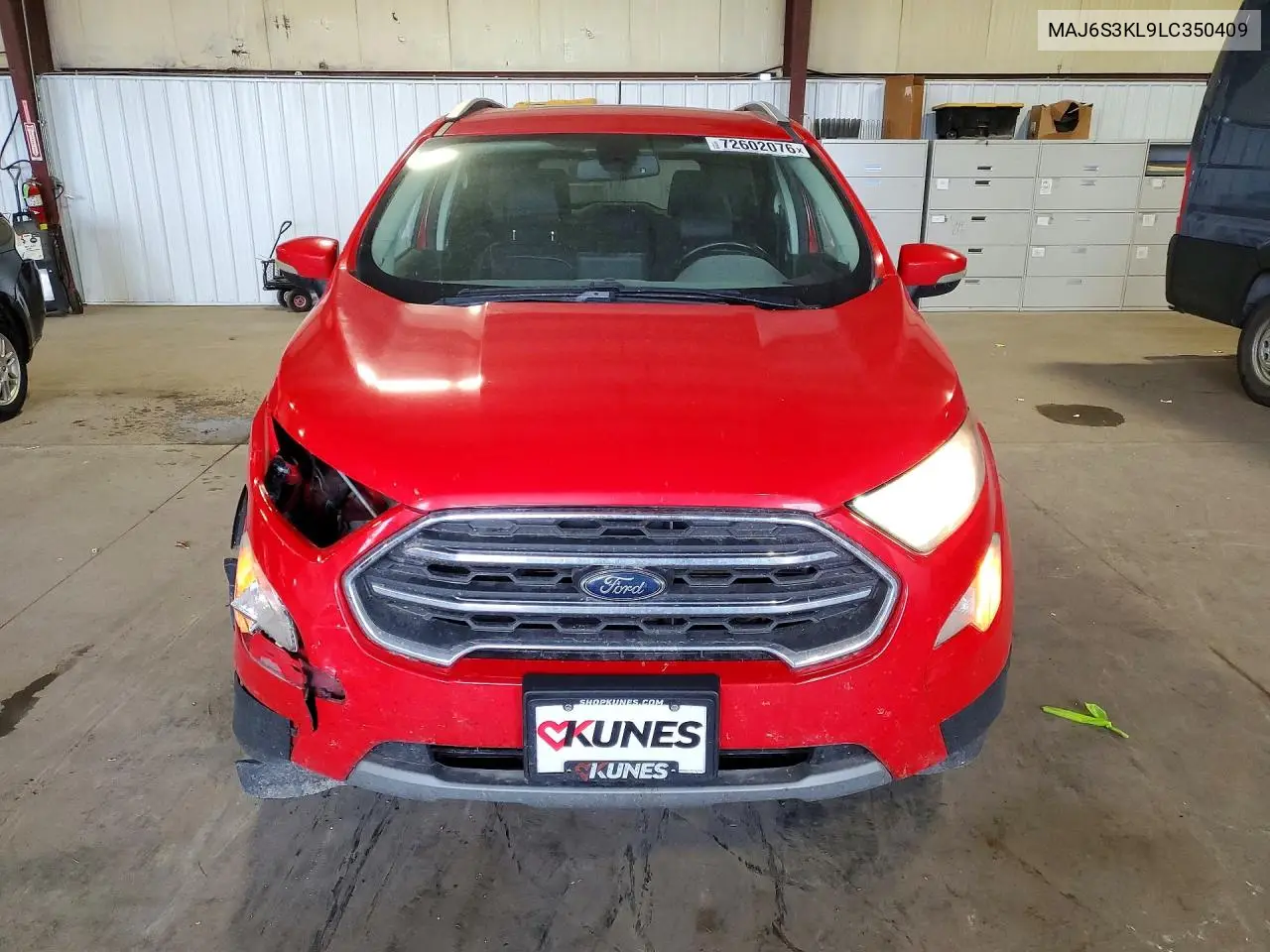 2020 FORD ECOSPORT VIN MAJ6S3KL9LC350409 — фото 5