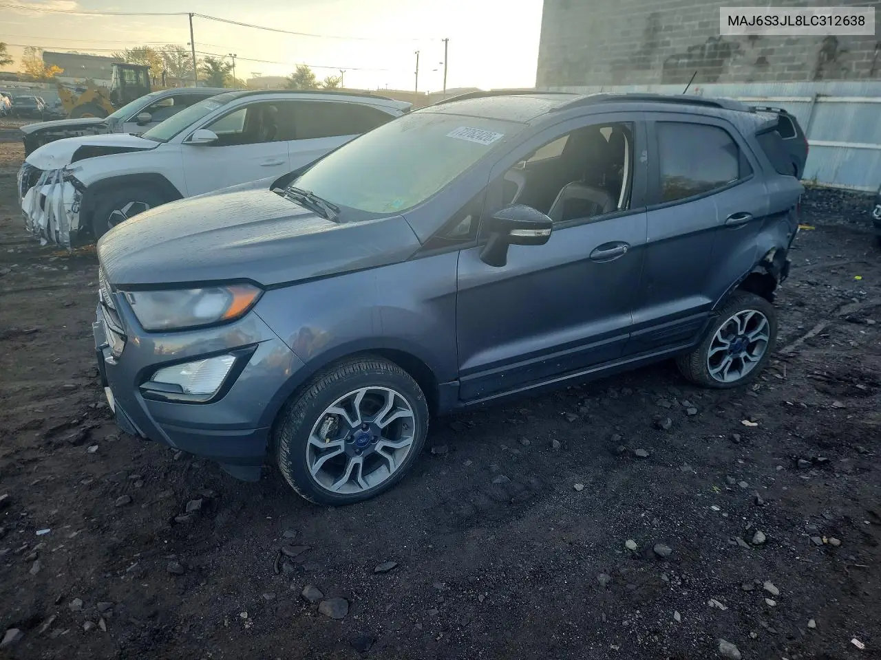 FORD ECOSPORT 2020, VIN MAJ6S3JL8LC312638