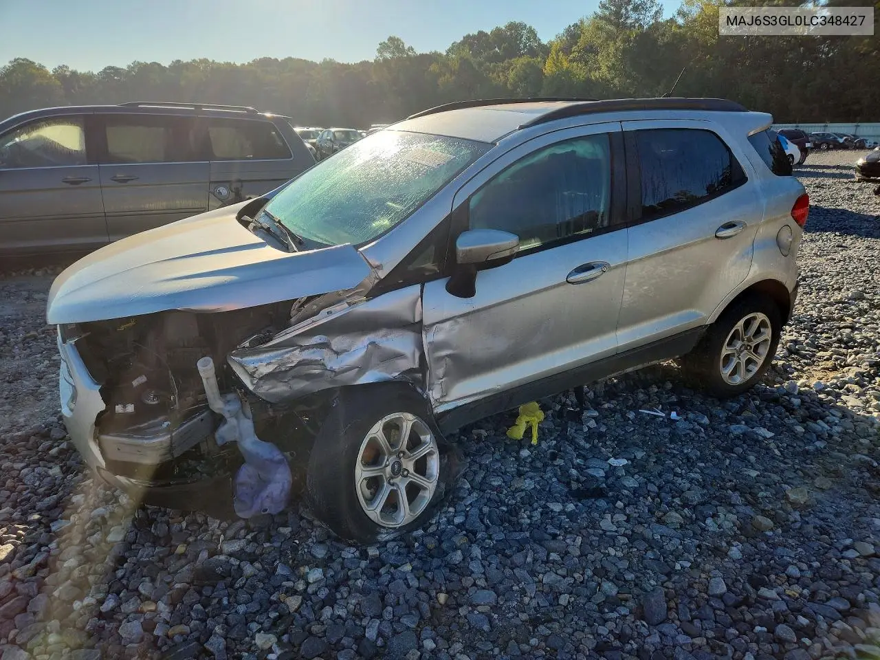 FORD ECOSPORT 2020, VIN MAJ6S3GL0LC348427