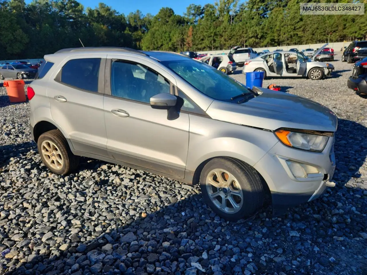 2020 FORD ECOSPORT VIN MAJ6S3GL0LC348427 — фото 4