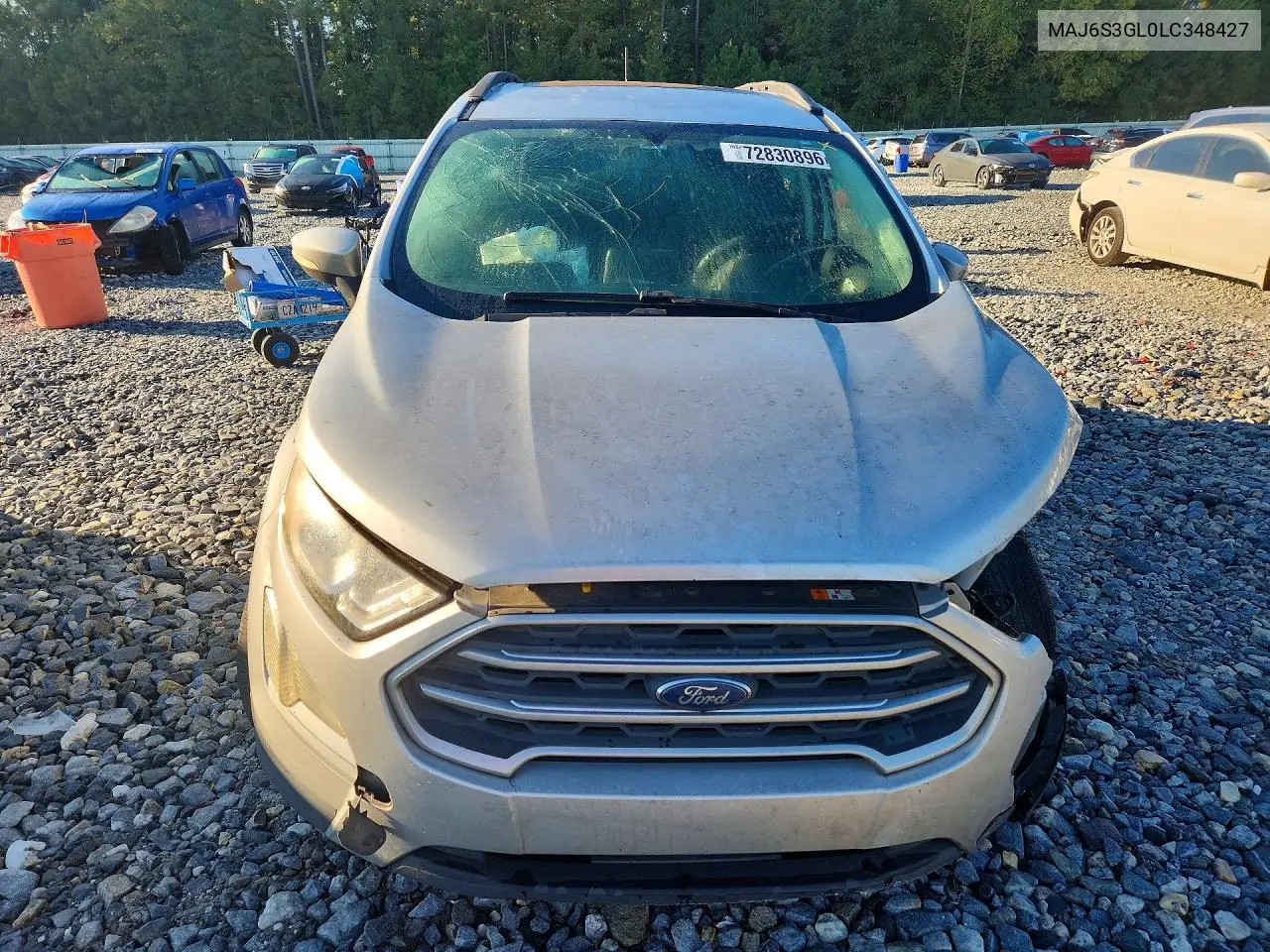2020 FORD ECOSPORT VIN MAJ6S3GL0LC348427 — фото 5