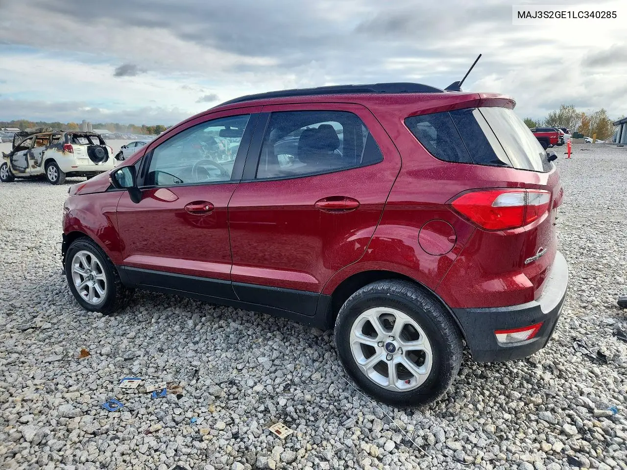 2020 FORD ECOSPORT VIN MAJ3S2GE1LC340285 — фото 2