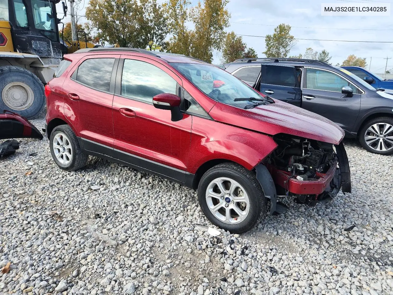 2020 FORD ECOSPORT VIN MAJ3S2GE1LC340285 — фото 4