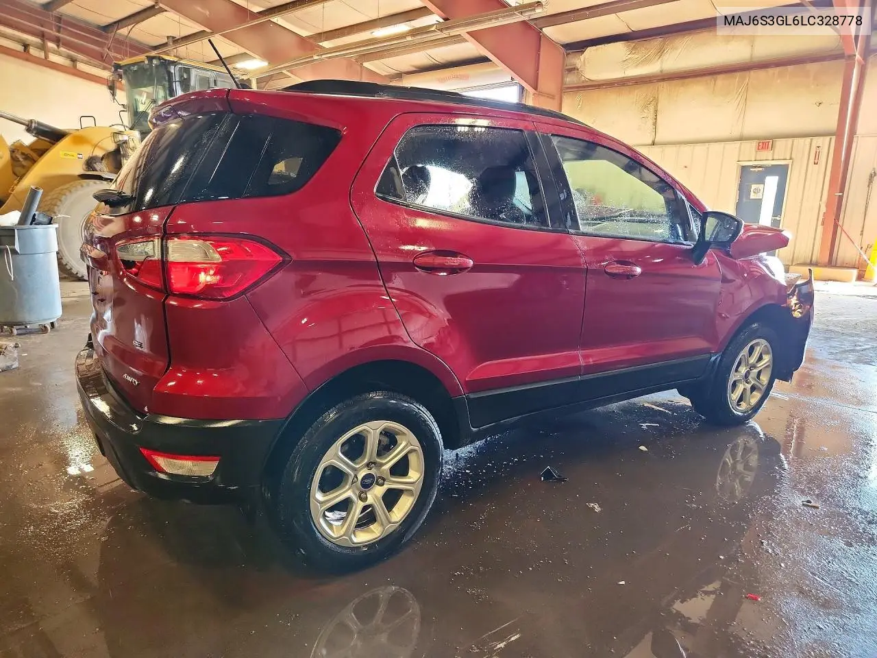 2020 FORD ECOSPORT VIN MAJ6S3GL6LC328778 — фото 3