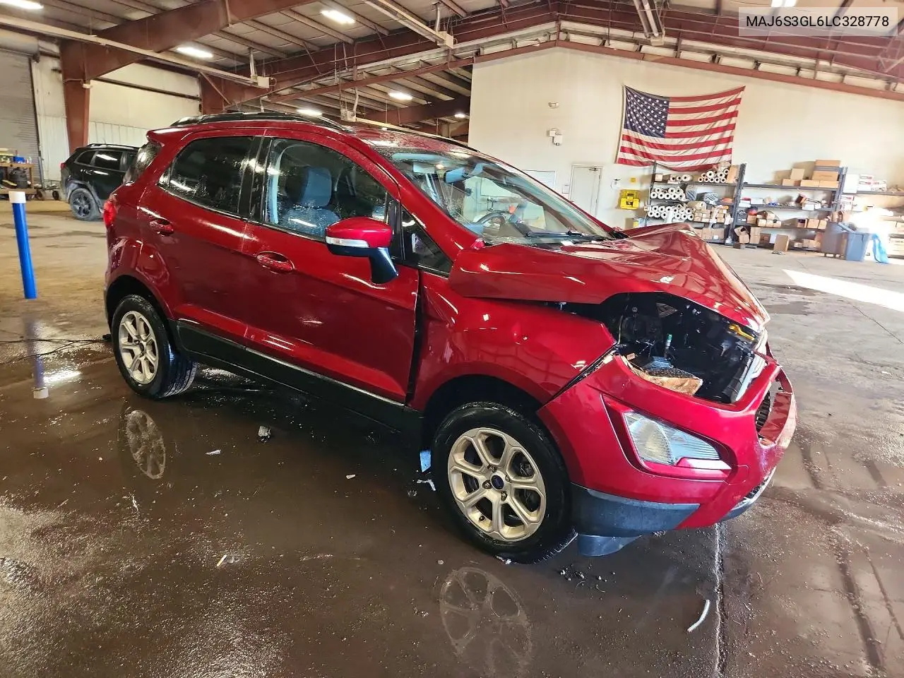 2020 FORD ECOSPORT VIN MAJ6S3GL6LC328778 — фото 4