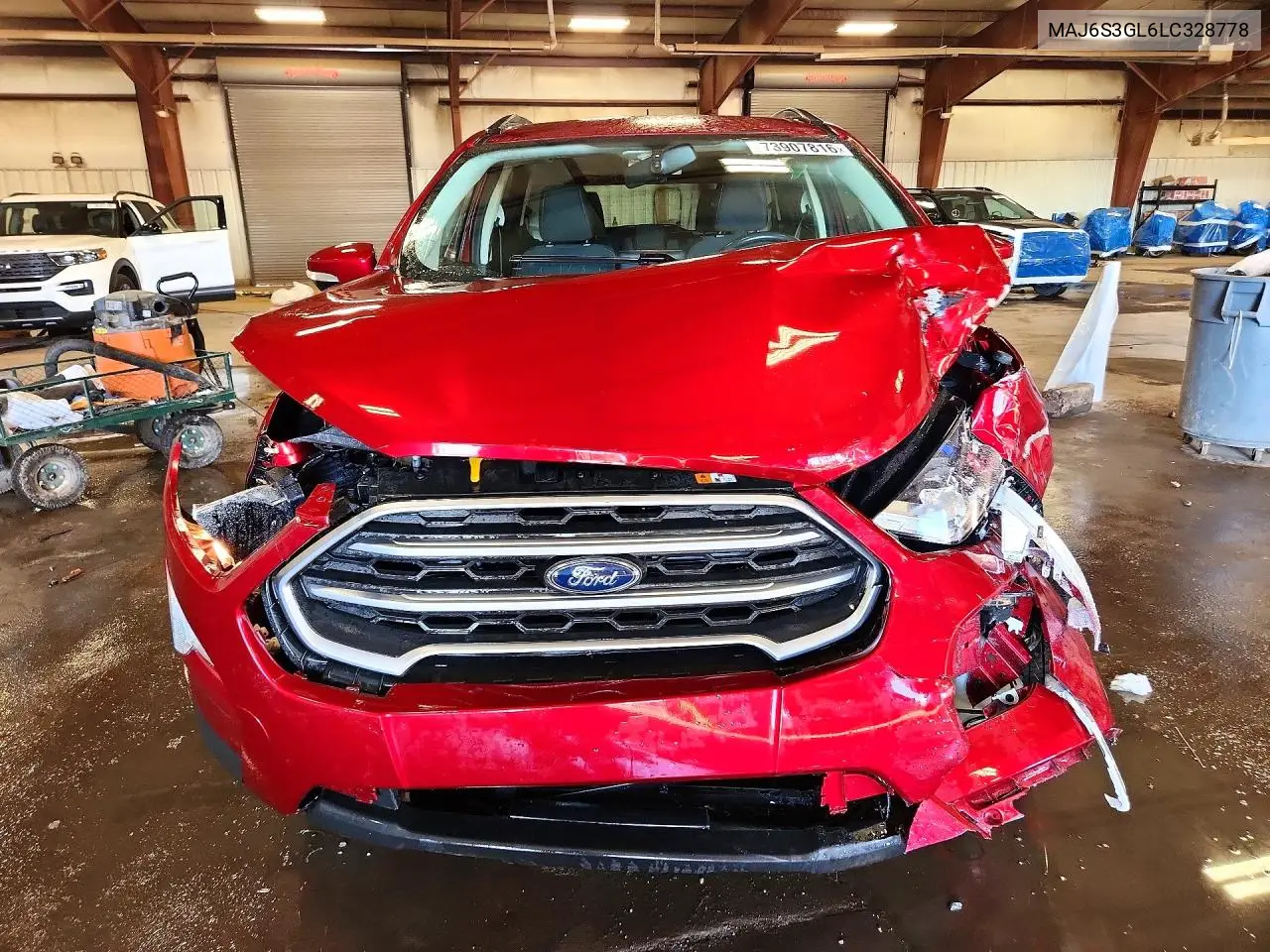 2020 FORD ECOSPORT VIN MAJ6S3GL6LC328778 — фото 5