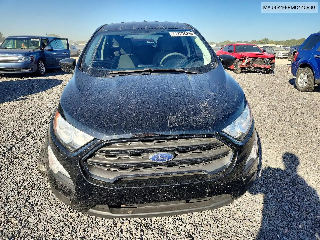 2021 FORD ECOSPORT VIN MAJ3S2FE8MC445800 — фото 5