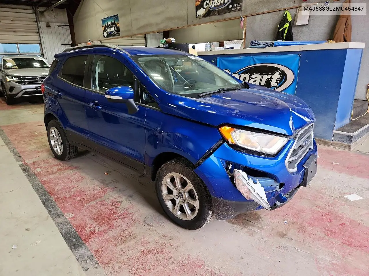 2021 FORD ECOSPORT VIN MAJ6S3GL2MC454847 — фото 4