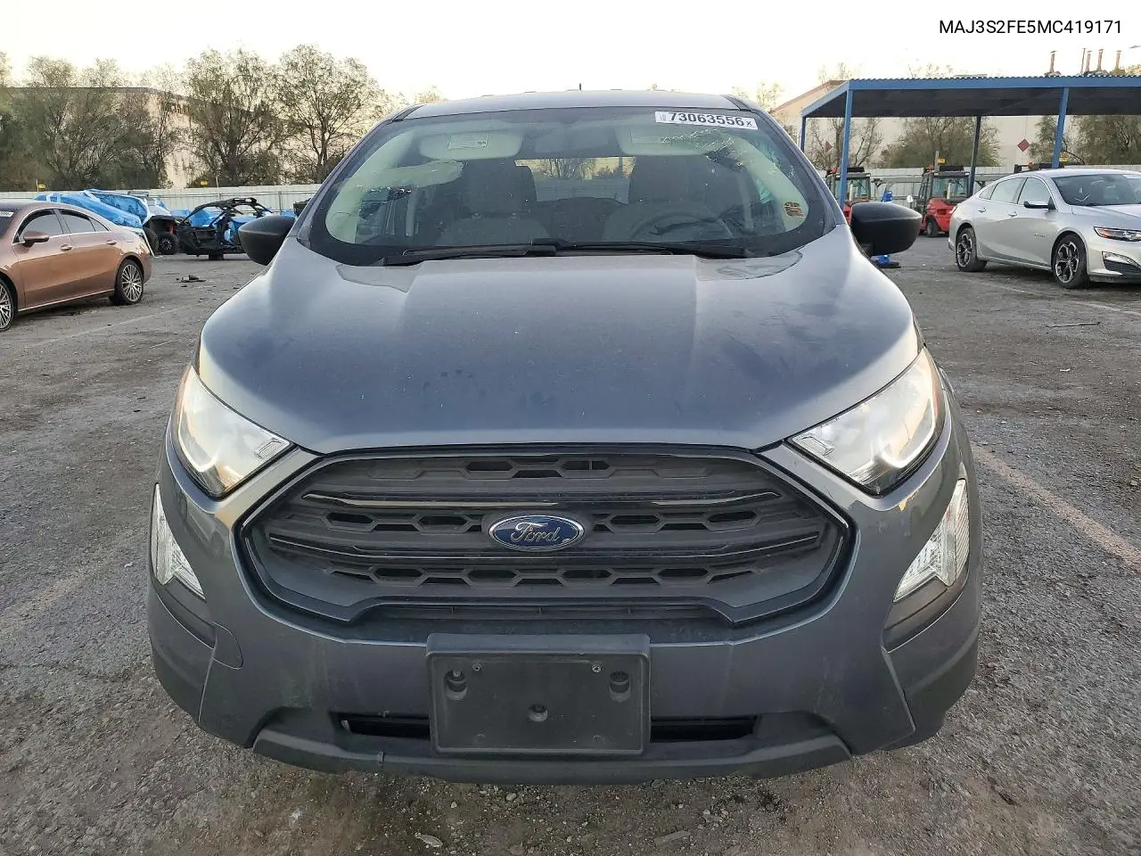 2021 FORD ECOSPORT VIN MAJ3S2FE5MC419171 — фото 5