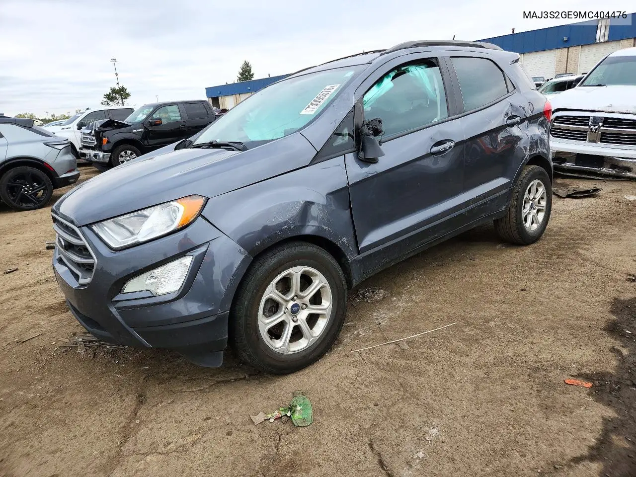 FORD ECOSPORT 2021, VIN MAJ3S2GE9MC404476