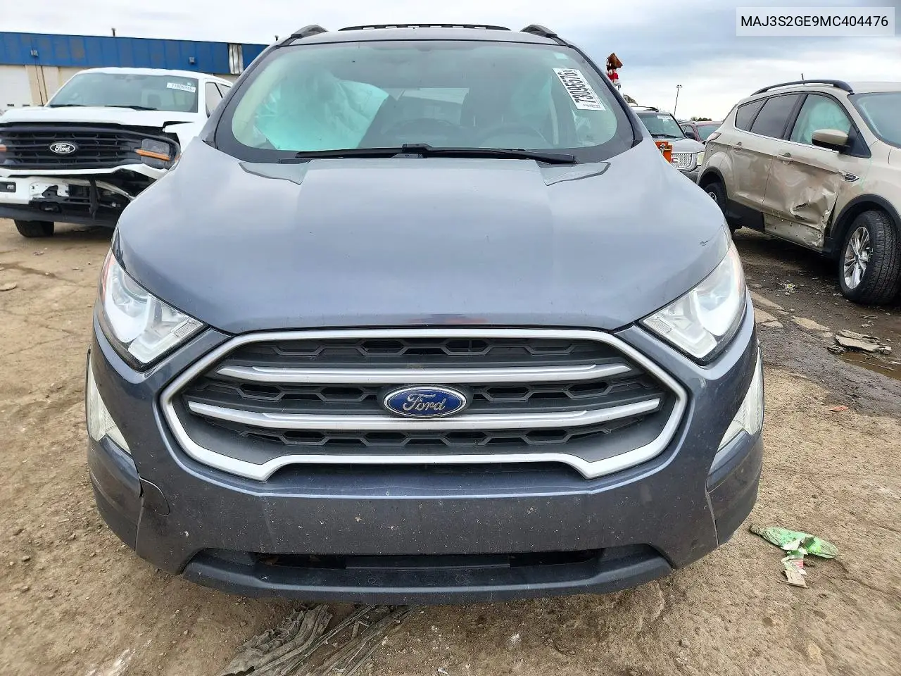 2021 FORD ECOSPORT VIN MAJ3S2GE9MC404476 — фото 5