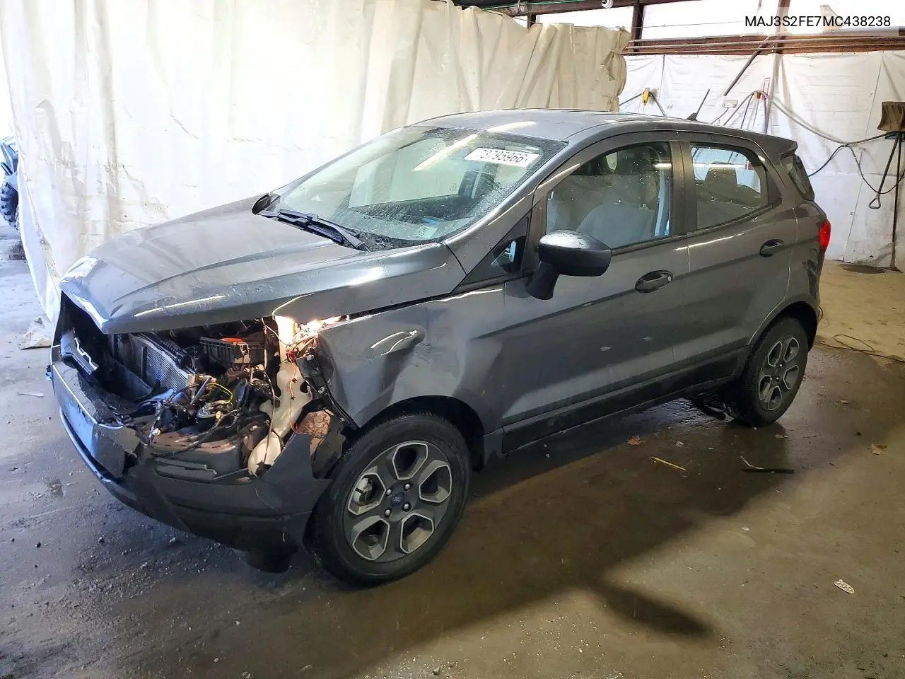 FORD ECOSPORT 2021, VIN MAJ3S2FE7MC438238