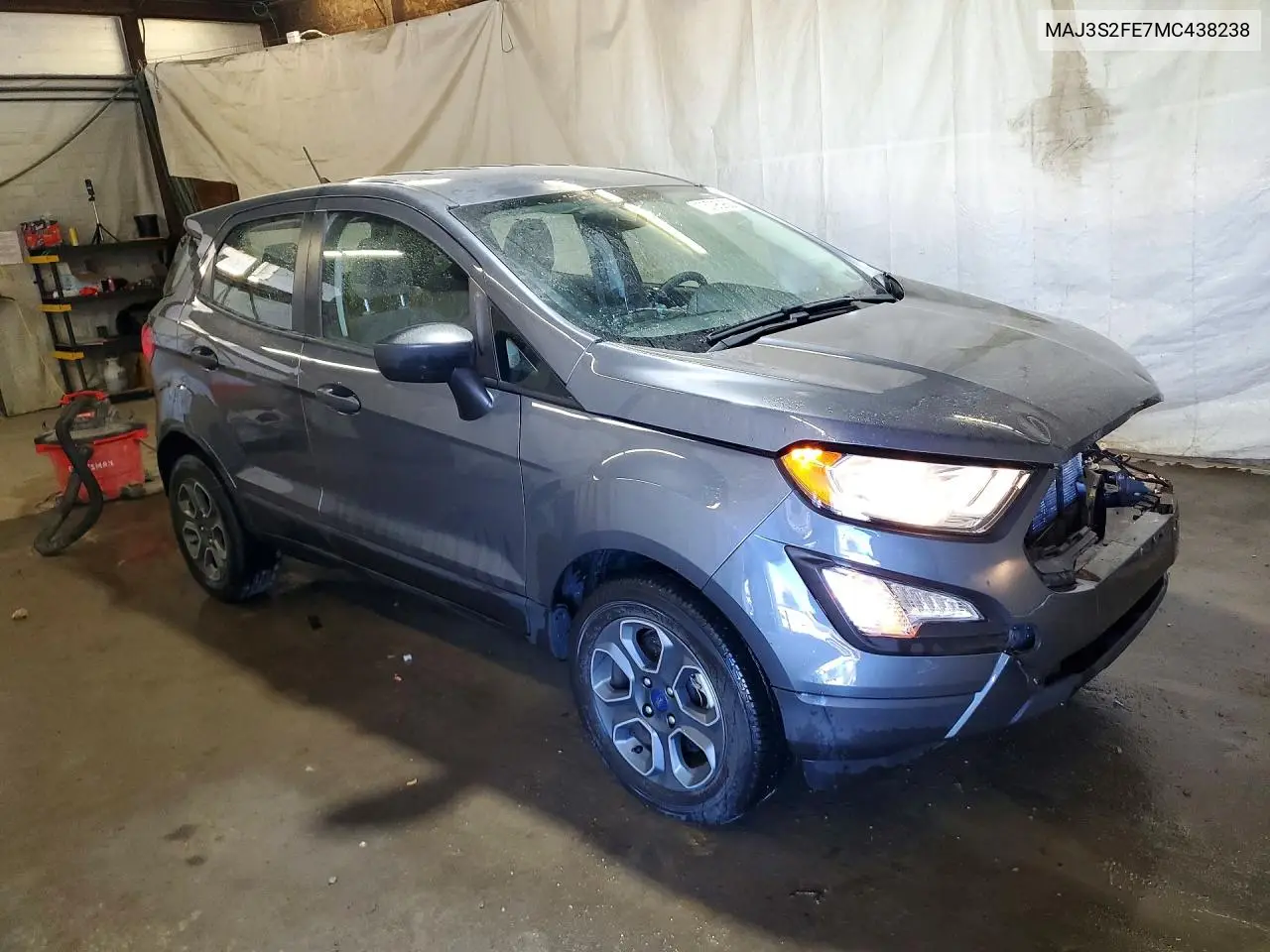 2021 FORD ECOSPORT VIN MAJ3S2FE7MC438238 — фото 4