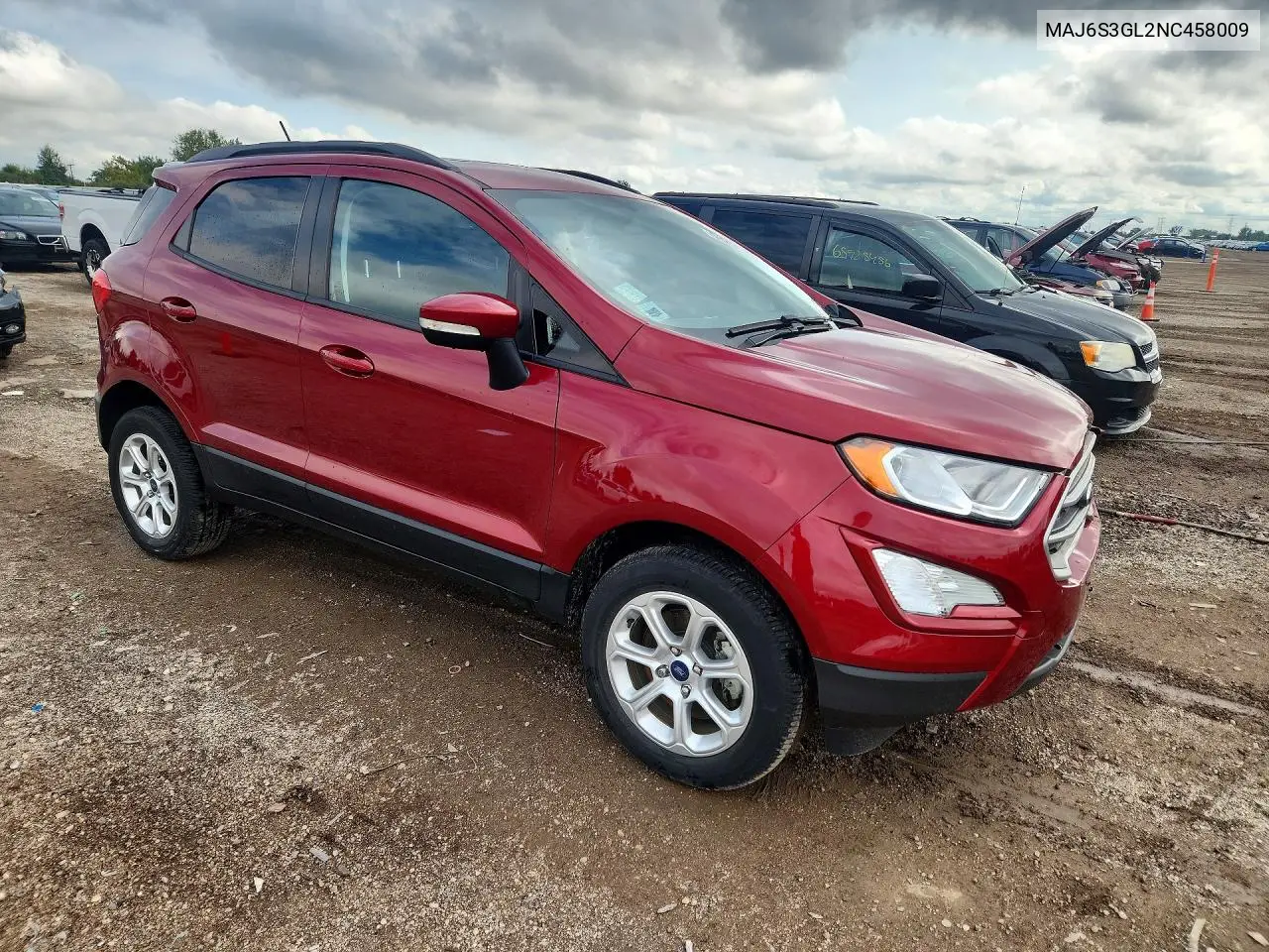 2022 FORD ECOSPORT VIN MAJ6S3GL2NC458009 — фото 4