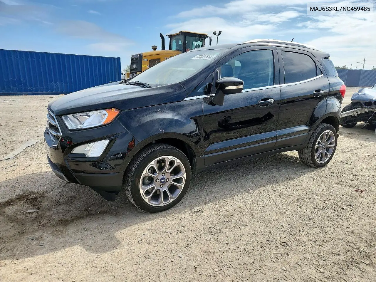 FORD ECOSPORT 2022, VIN MAJ6S3KL7NC459485