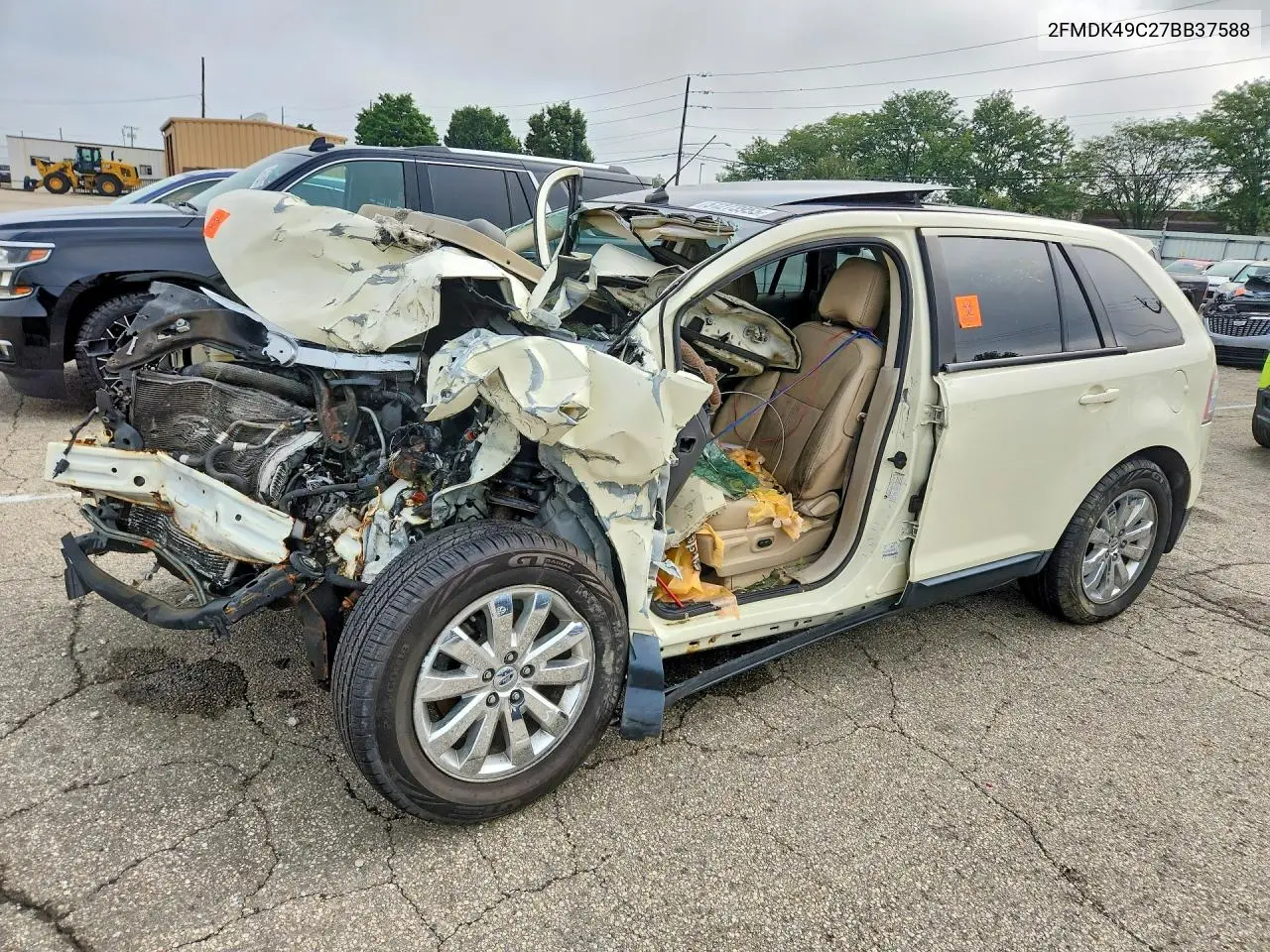 FORD EDGE 2007, VIN 2FMDK49C27BB37588