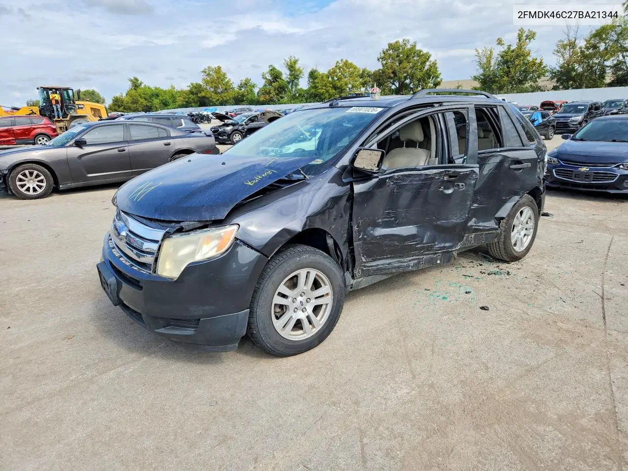 FORD EDGE 2007, VIN 2FMDK46C27BA21344