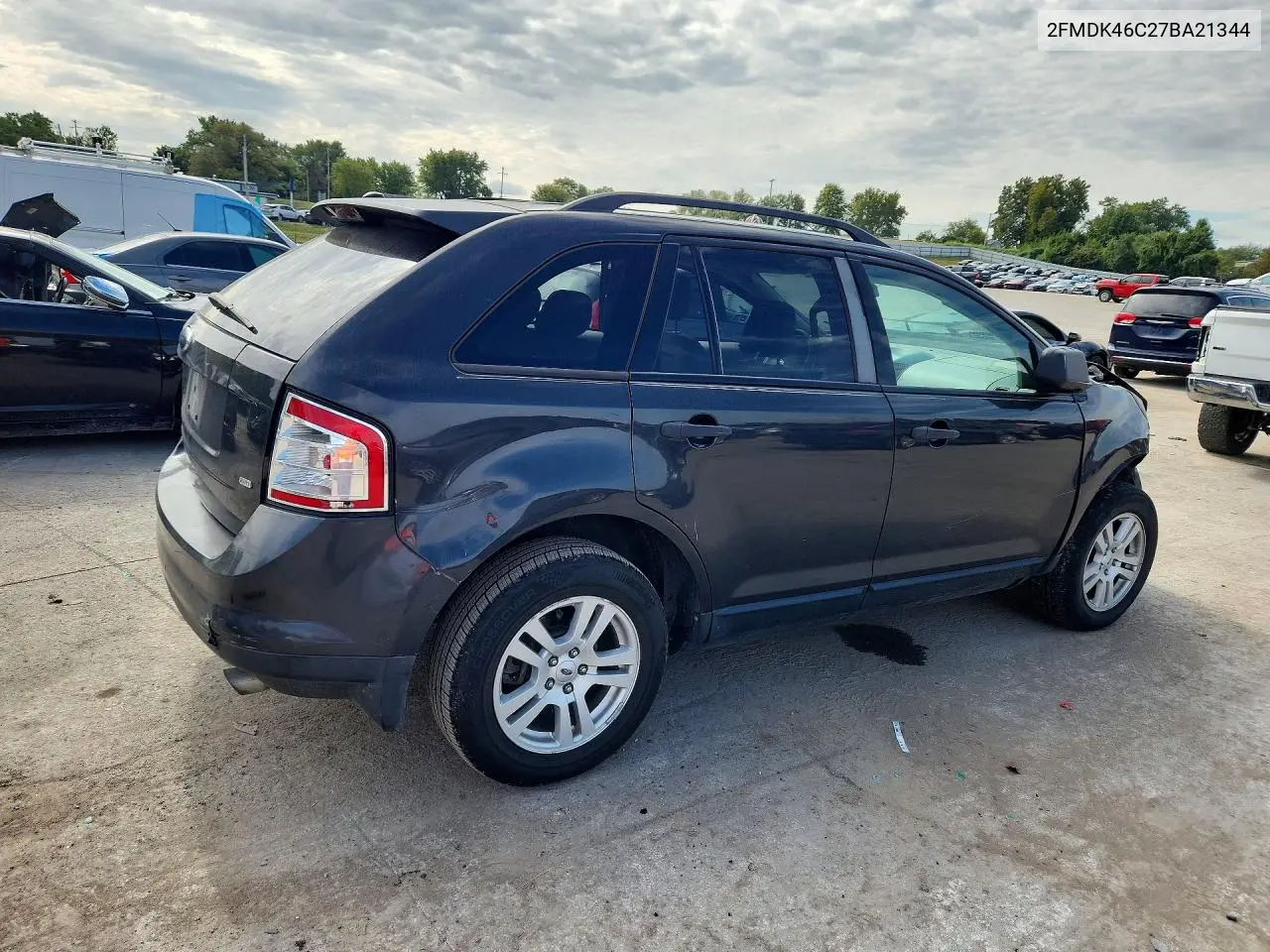 2007 FORD EDGE VIN 2FMDK46C27BA21344 — фото 3