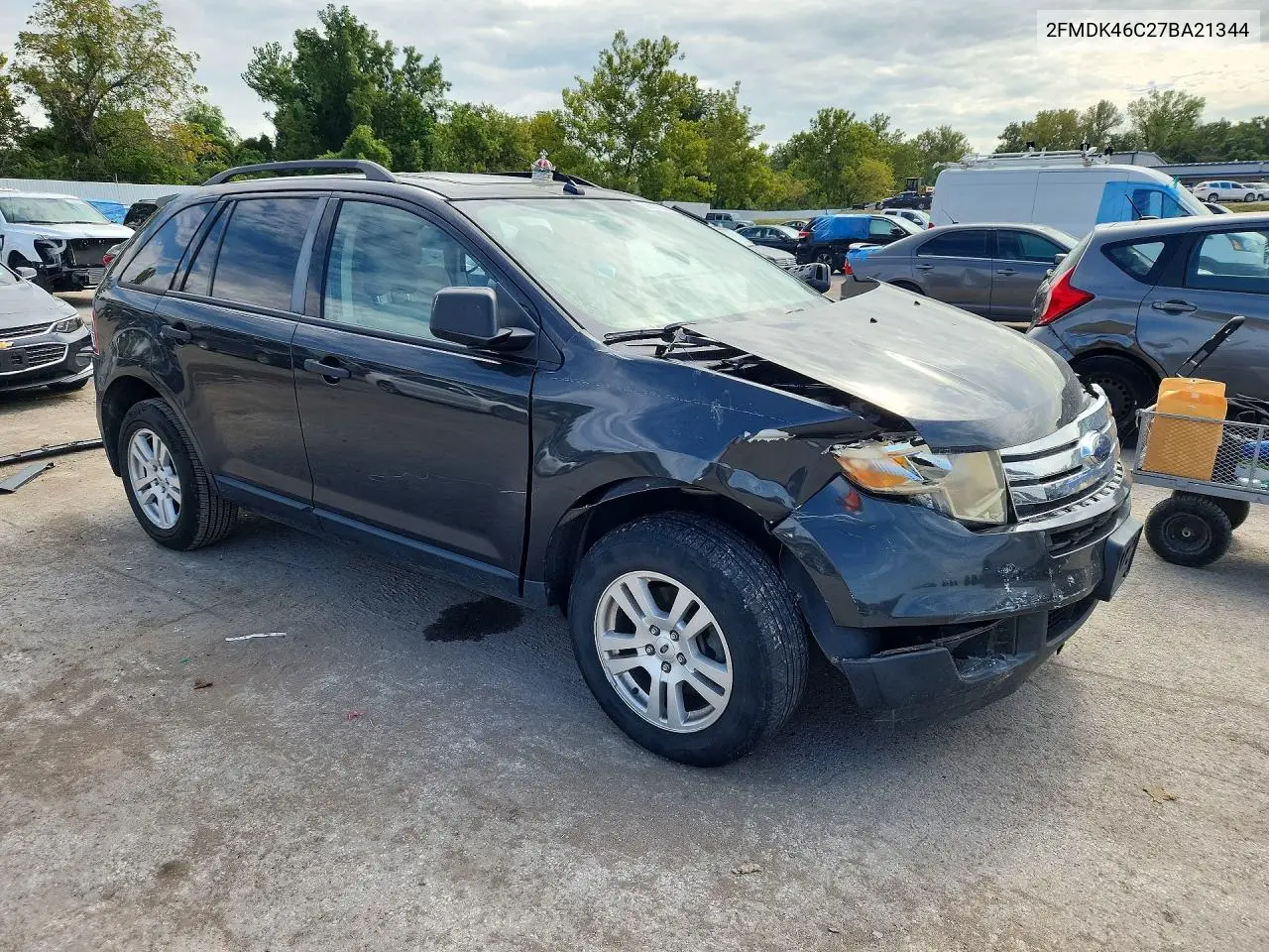 2007 FORD EDGE VIN 2FMDK46C27BA21344 — фото 4