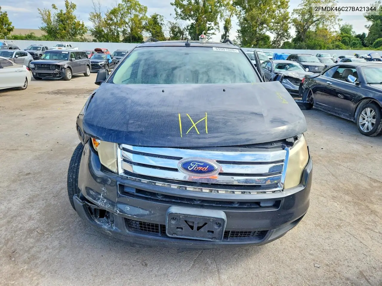 2007 FORD EDGE VIN 2FMDK46C27BA21344 — фото 5
