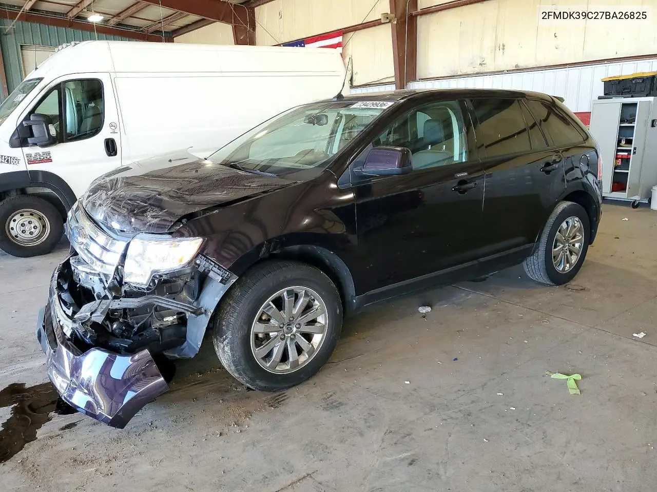 FORD EDGE 2007, VIN 2FMDK39C27BA26825