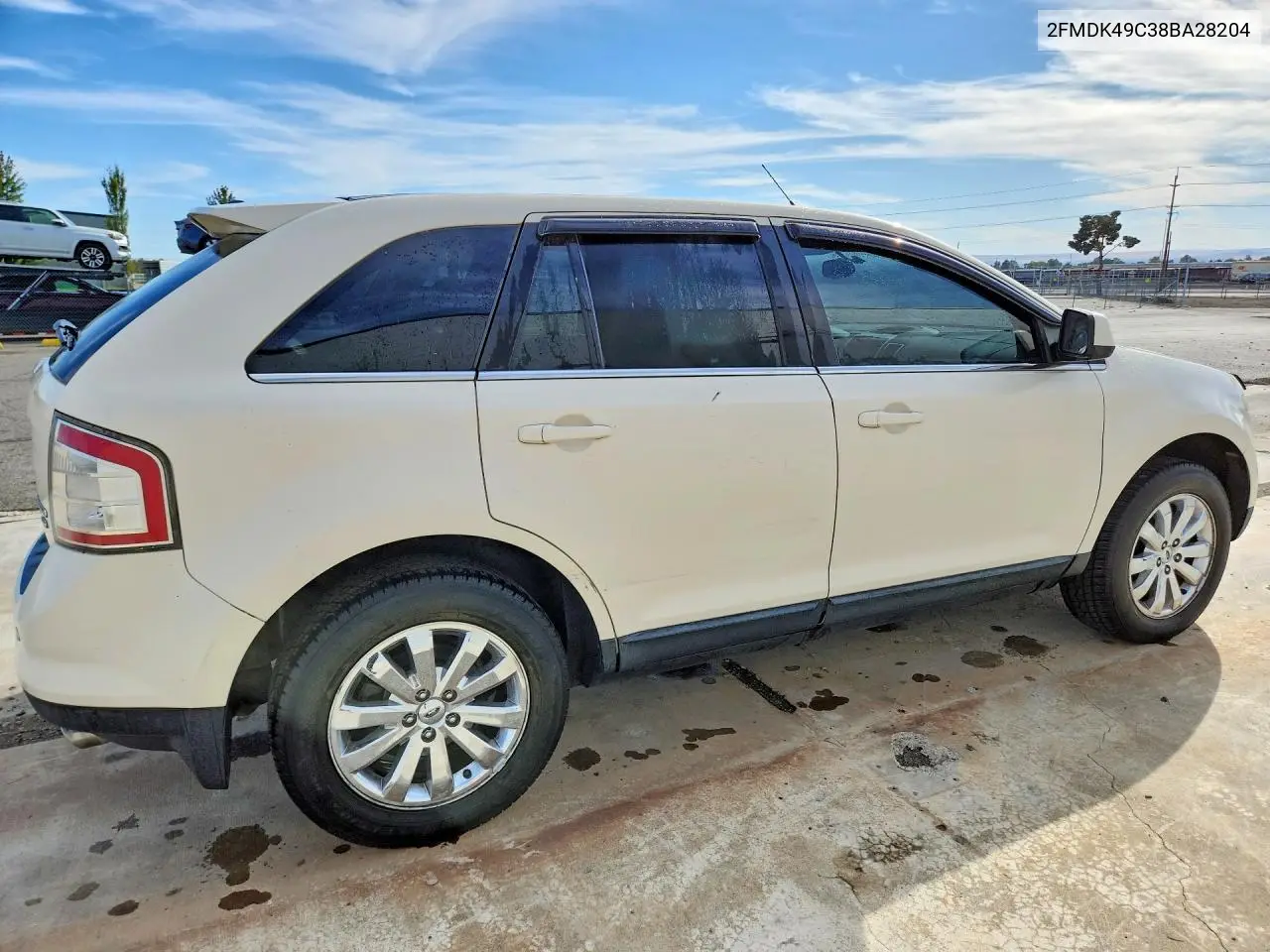 2008 FORD EDGE VIN 2FMDK49C38BA28204 — фото 3