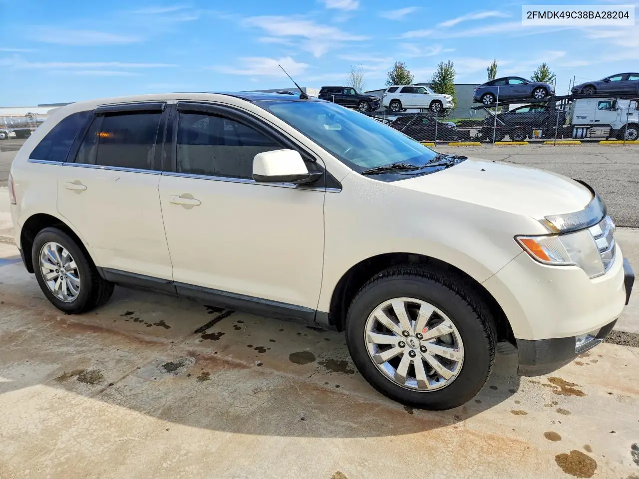 2008 FORD EDGE VIN 2FMDK49C38BA28204 — фото 4