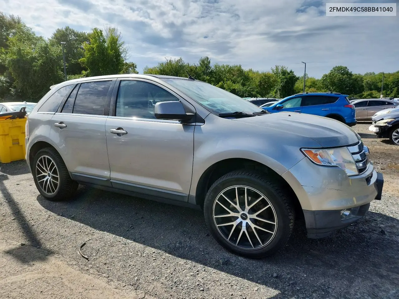 2008 FORD EDGE VIN 2FMDK49C58BB41040 — фото 4