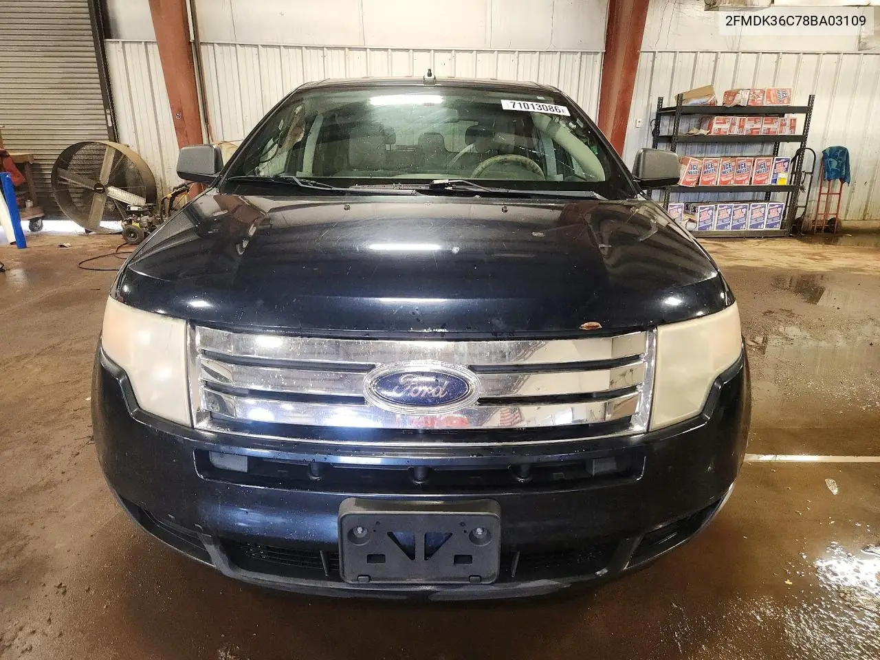 2008 FORD EDGE VIN 2FMDK36C78BA03109 — фото 5