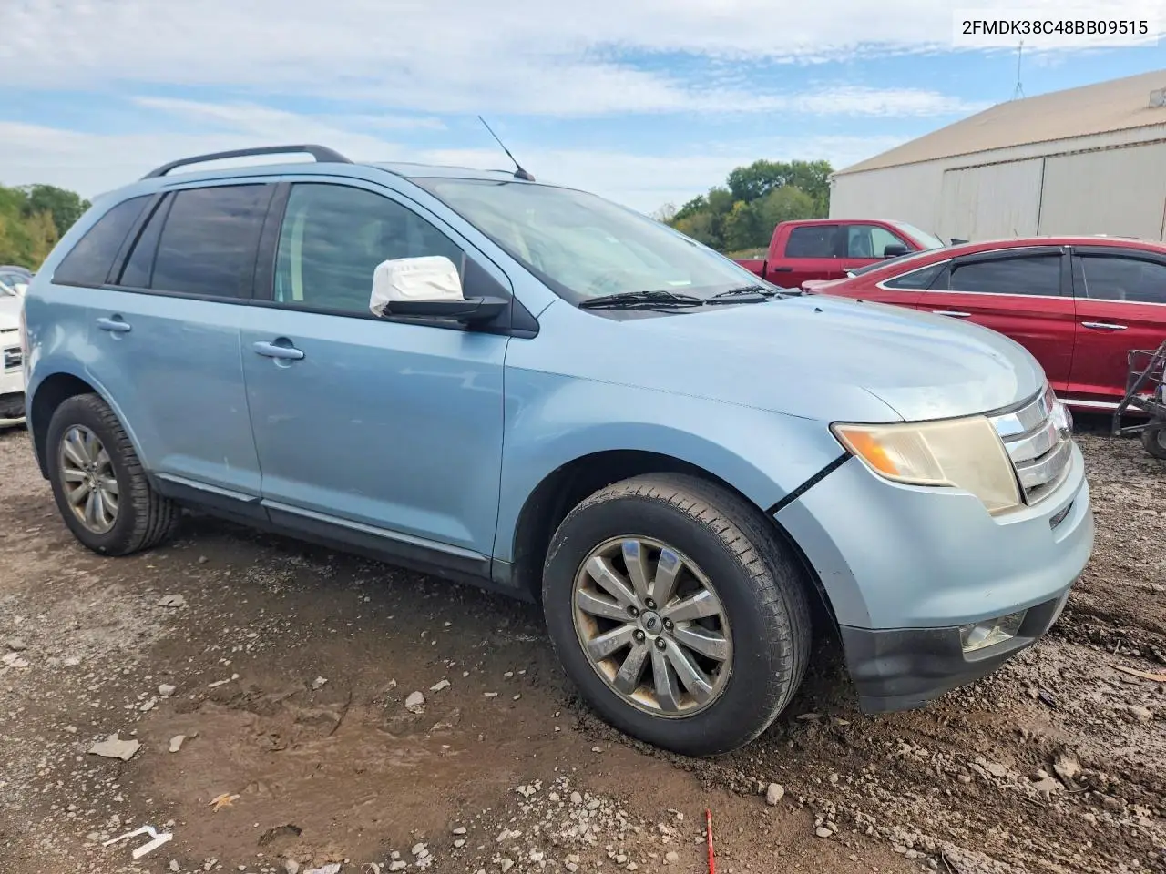 2008 FORD EDGE VIN 2FMDK38C48BB09515 — фото 4