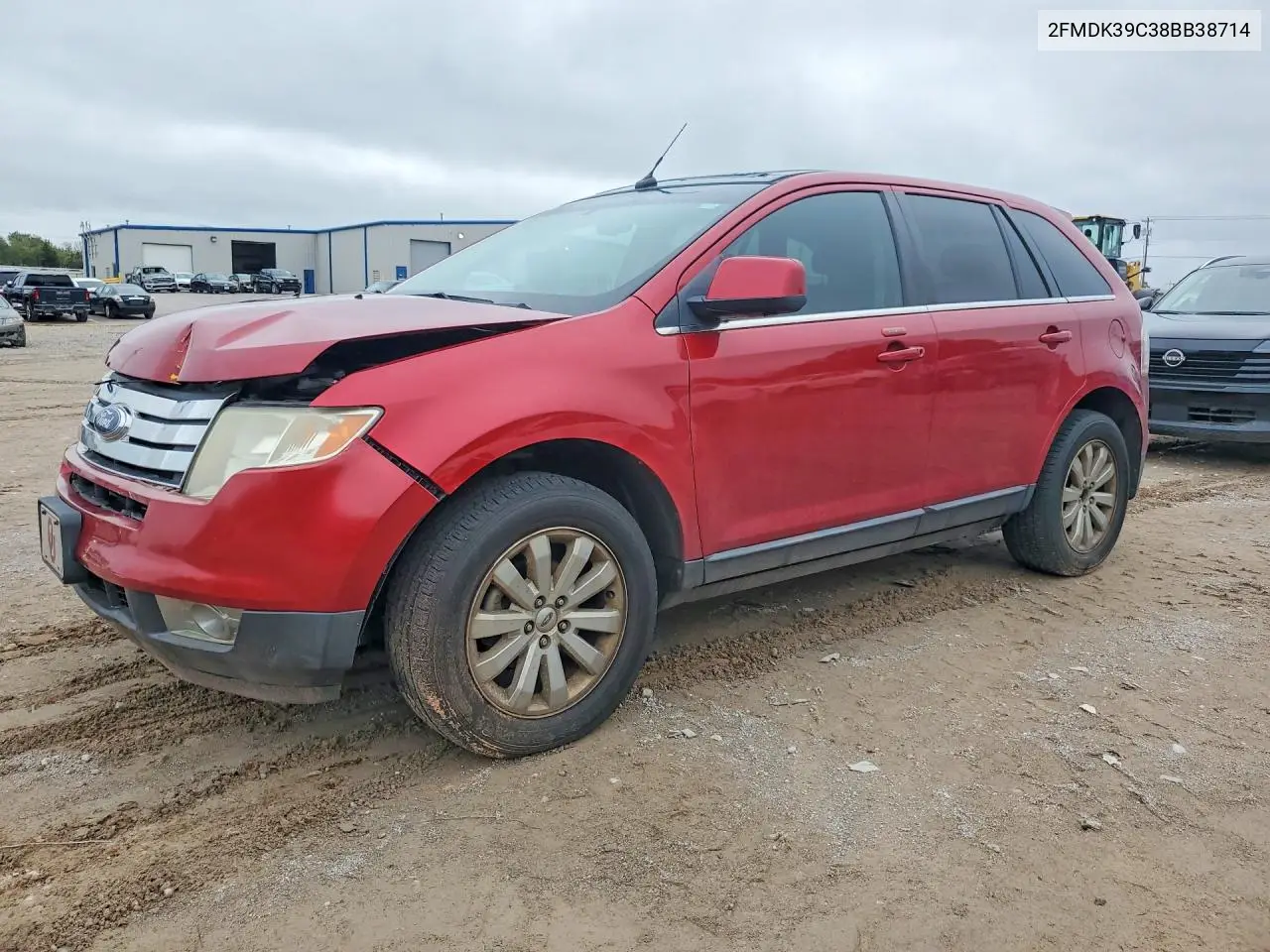 FORD EDGE 2008, VIN 2FMDK39C38BB38714