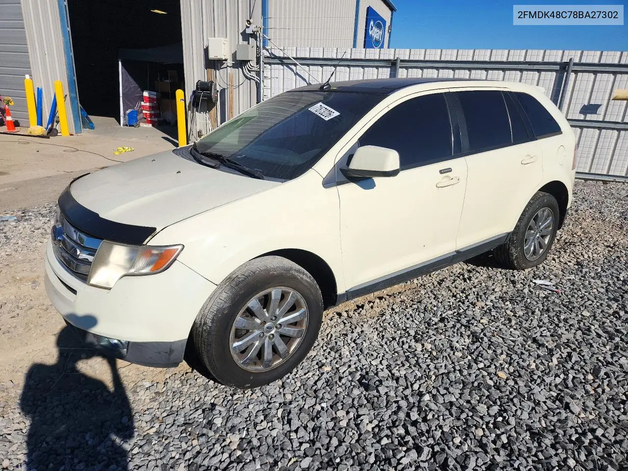 FORD EDGE 2008, VIN 2FMDK48C78BA27302