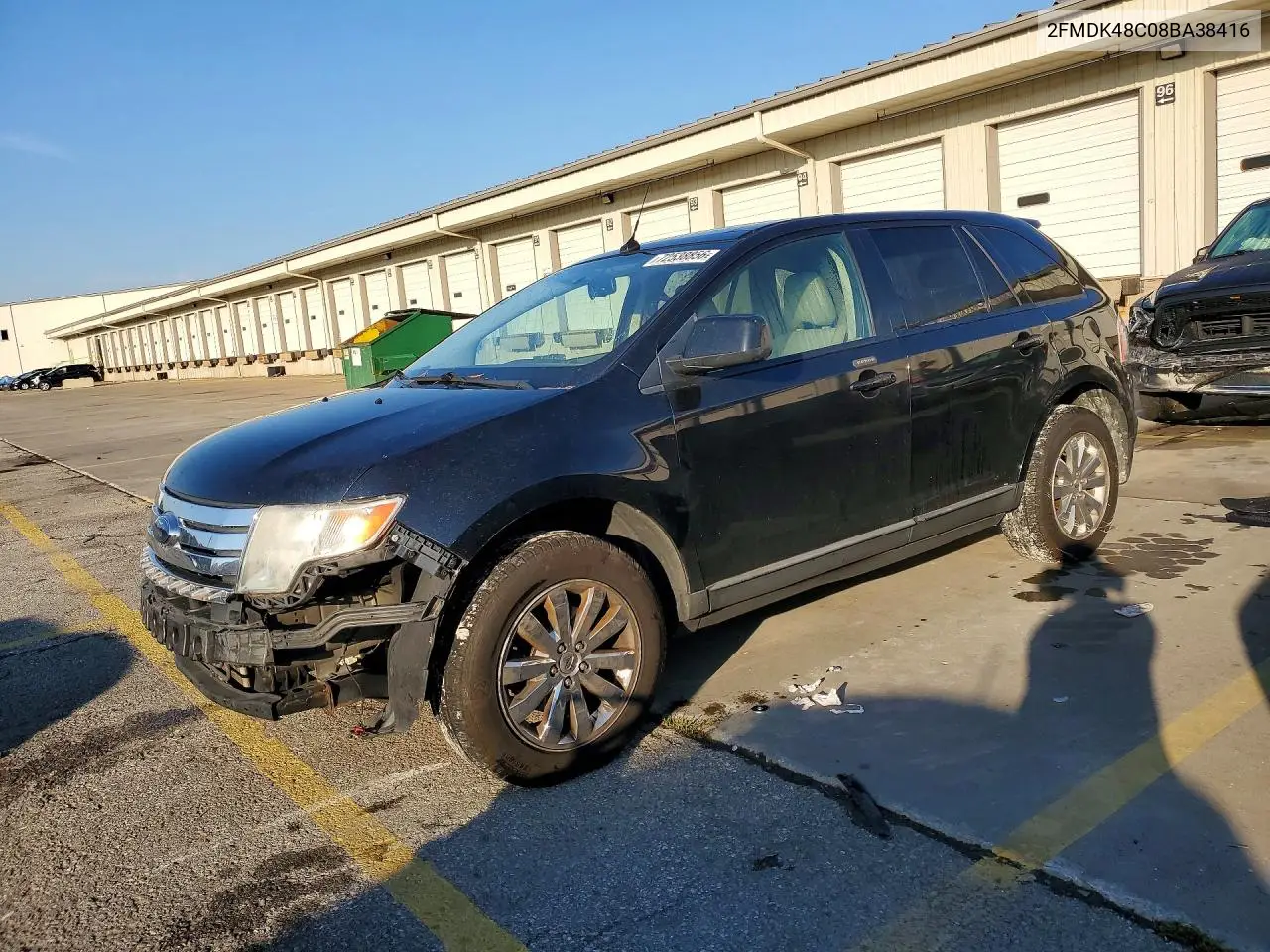 FORD EDGE 2008, VIN 2FMDK48C08BA38416
