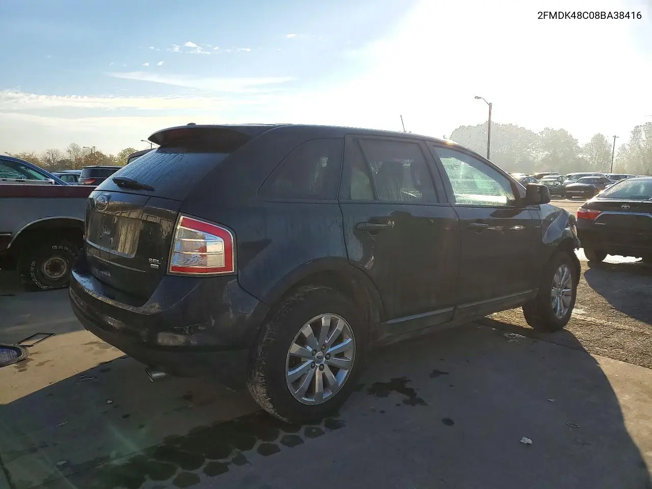 2008 FORD EDGE VIN 2FMDK48C08BA38416 — фото 3