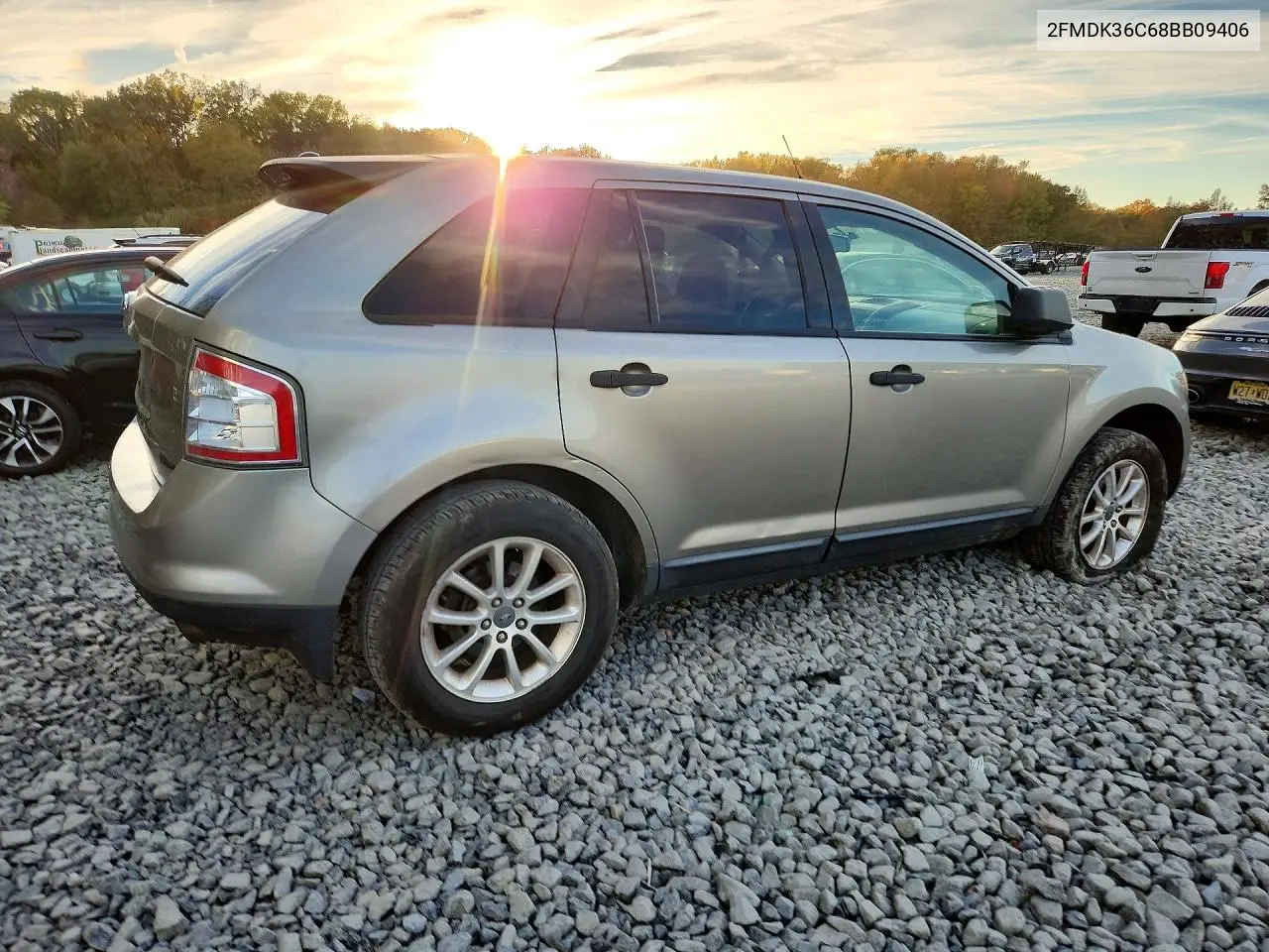 2008 FORD EDGE VIN 2FMDK36C68BB09406 — фото 3
