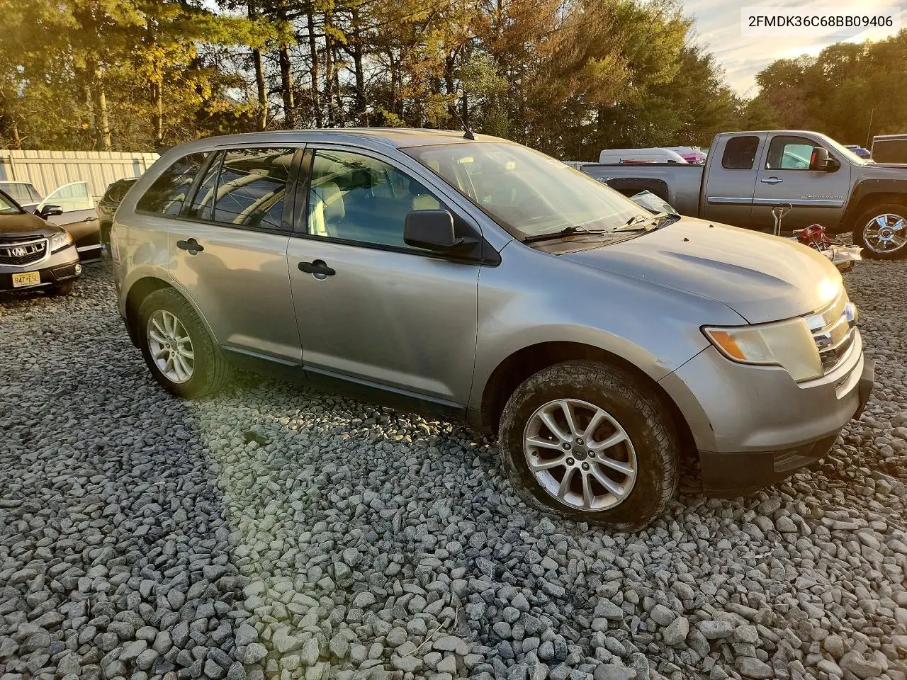 2008 FORD EDGE VIN 2FMDK36C68BB09406 — фото 4