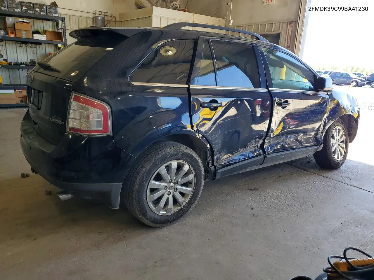 2009 FORD EDGE VIN 2FMDK39C99BA41230 — фото 3