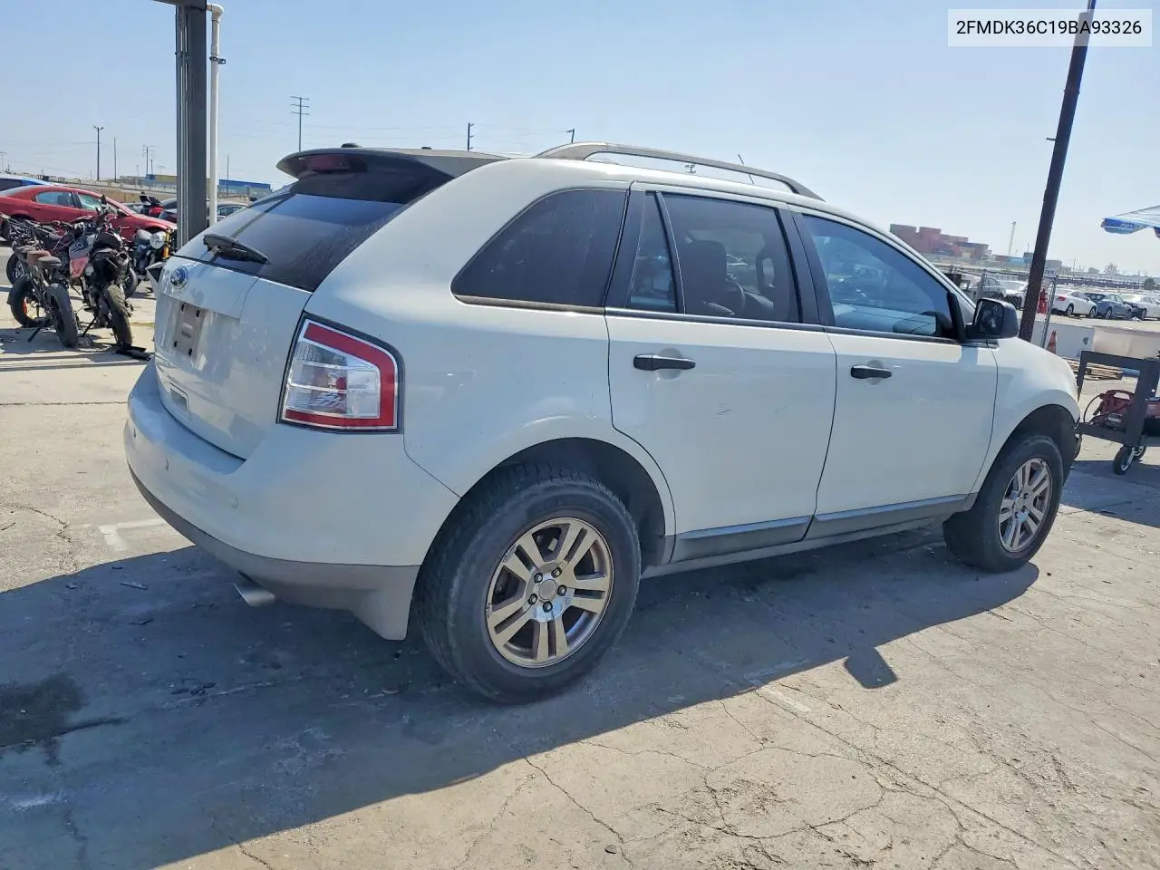 2009 FORD EDGE VIN 2FMDK36C19BA93326 — фото 3