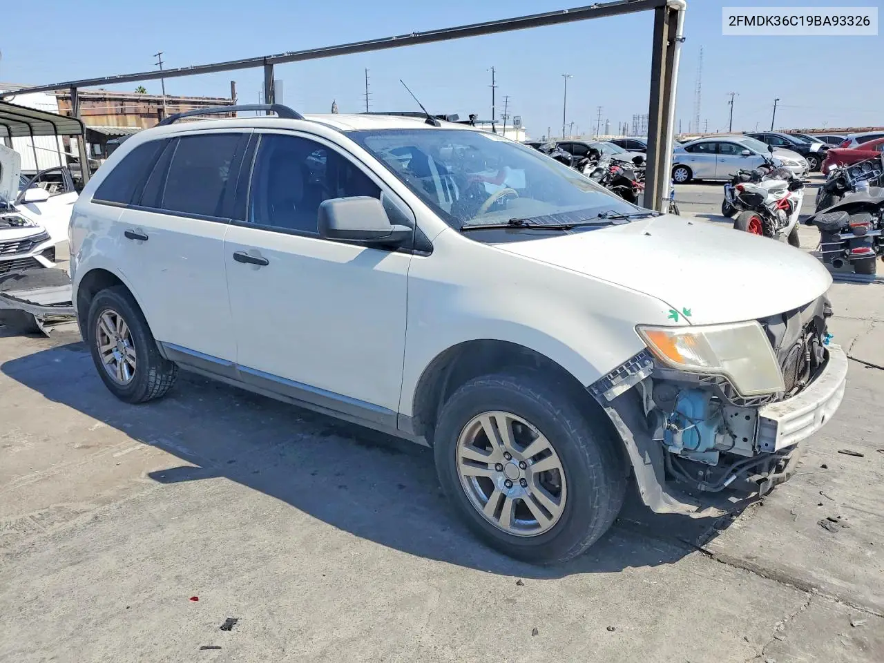 2009 FORD EDGE VIN 2FMDK36C19BA93326 — фото 4